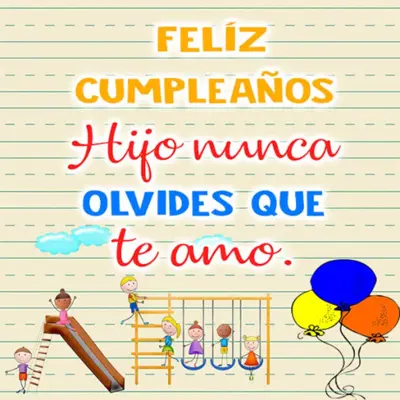 Feliz Cumpleaños Hijo - Dedica android App screenshot 6